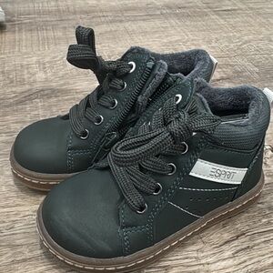 Esprit Kids' Dark Green and Gray Boots